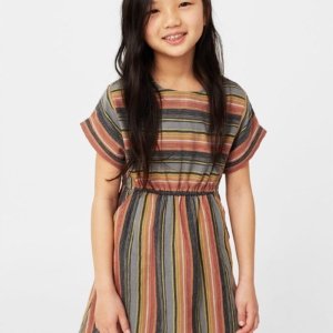 Robe coton ceinture